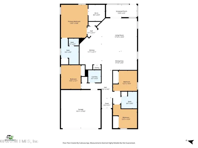 a picture of a bench in front of door