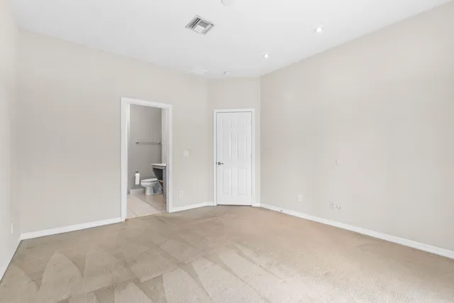 a view of empty room