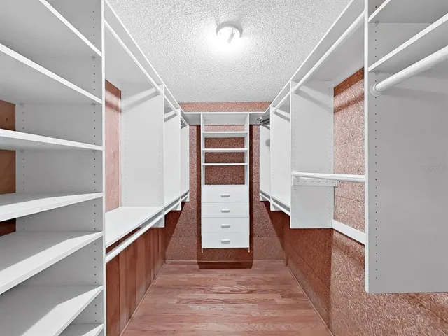 a view of walk in closet