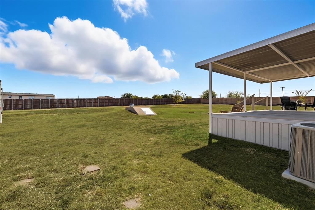 1200 Alliance Boulevard Rhome, TX 76078 - Photo 29 of 31 View of fenced backyard