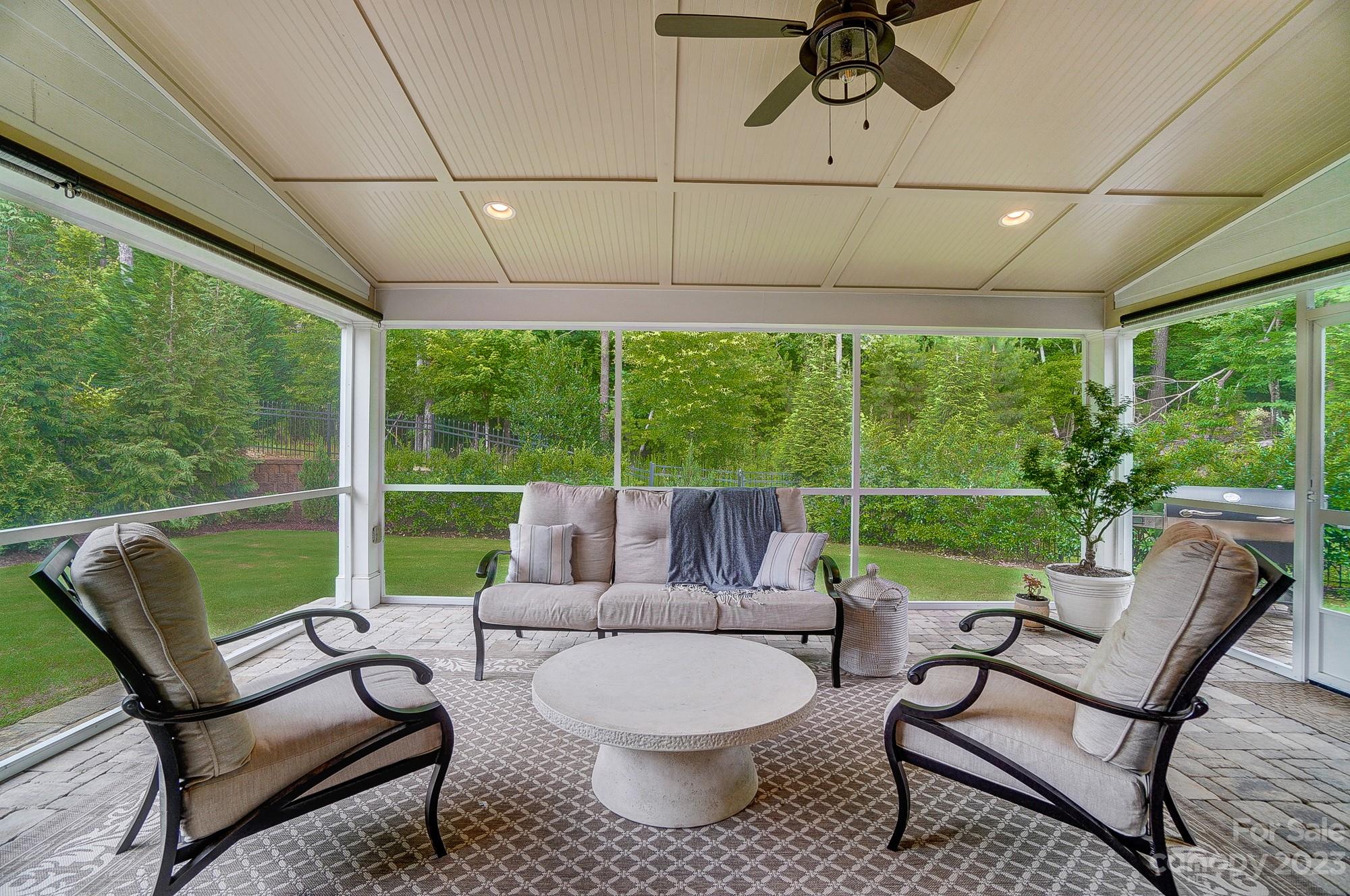 6030 Fallondale Road Waxhaw, NC 28173 - Photo 41 of 48 a outdoor living space with furniture and garden view