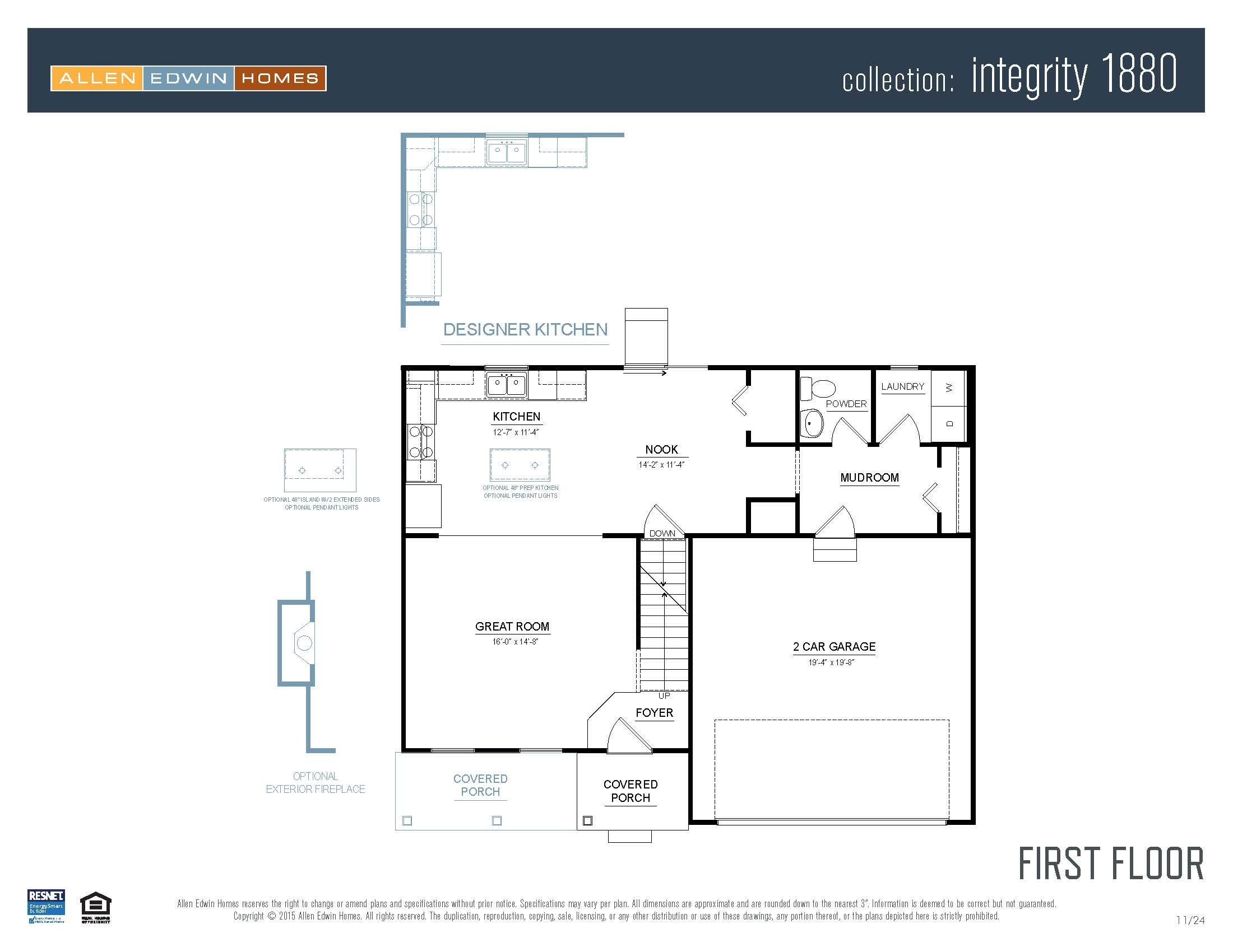 3595 Martin Path St. Joseph, MI 49085 - Photo 20 of 22 Integrity 1880 V8.0a First Floor
