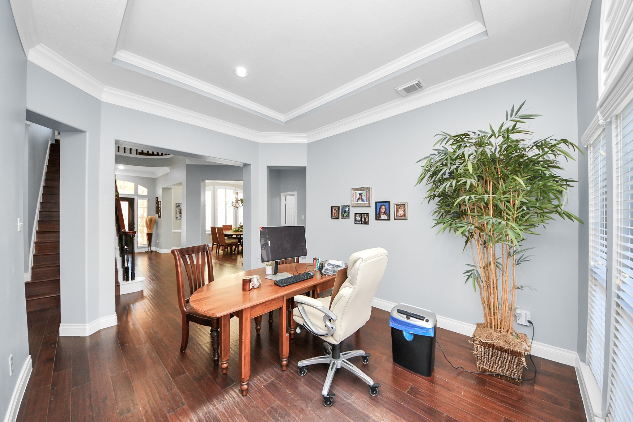 22010 Castlewind Court Katy, TX 77450 - Photo 10 of 41 a view of a livingroom with furniture and a potted plant