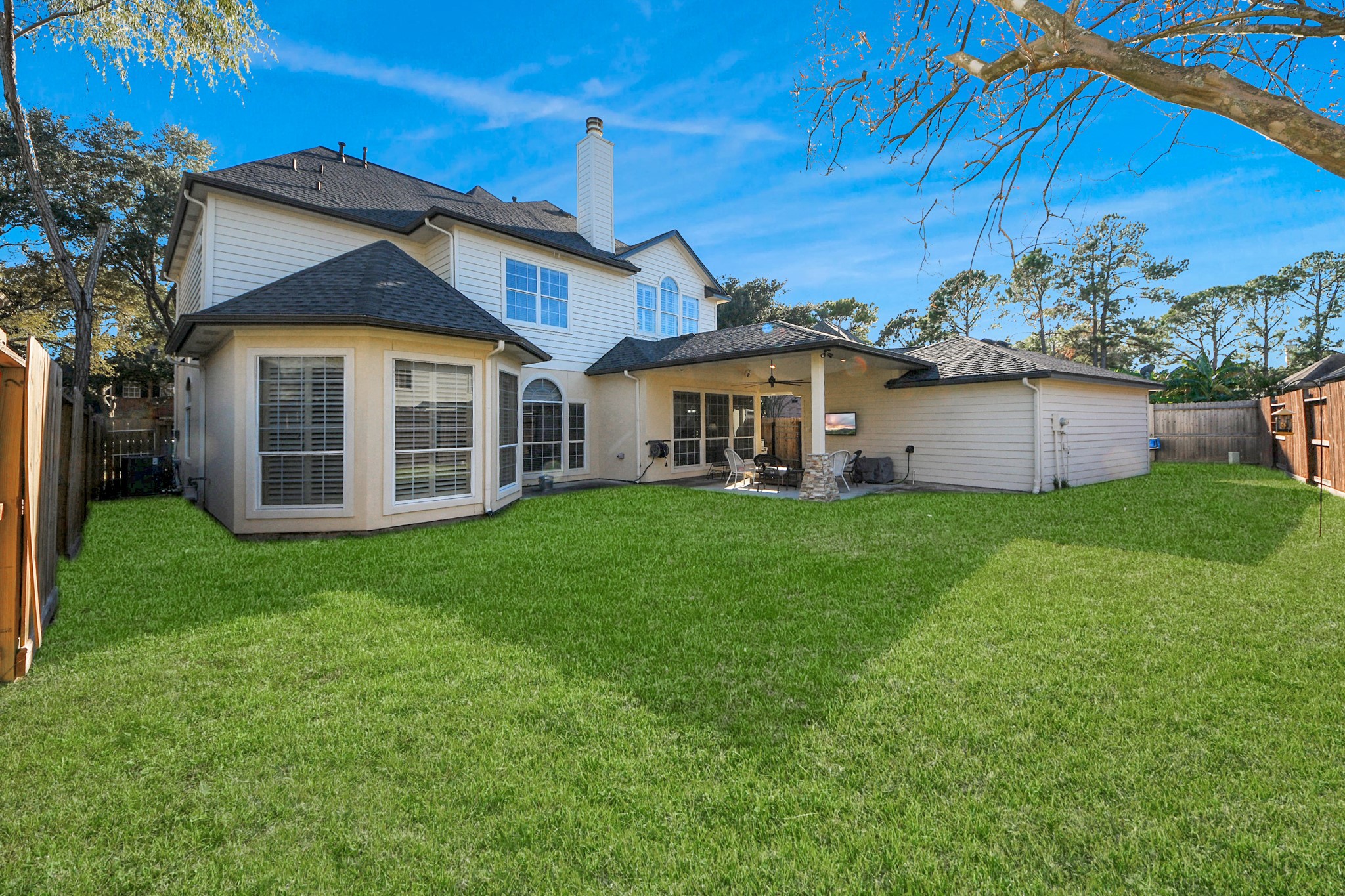 22010 Castlewind Court Katy, TX 77450 - Photo 37 of 41 a view of a house with a yard