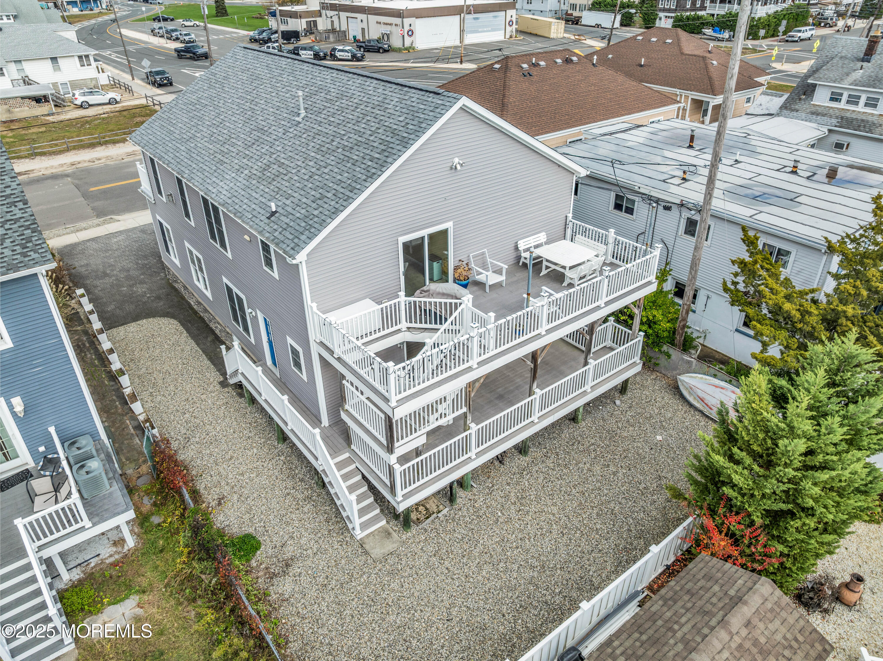 111 7th Avenue Seaside Park, NJ 08752 - Photo 2 of 46 an aerial view of a house with balcony