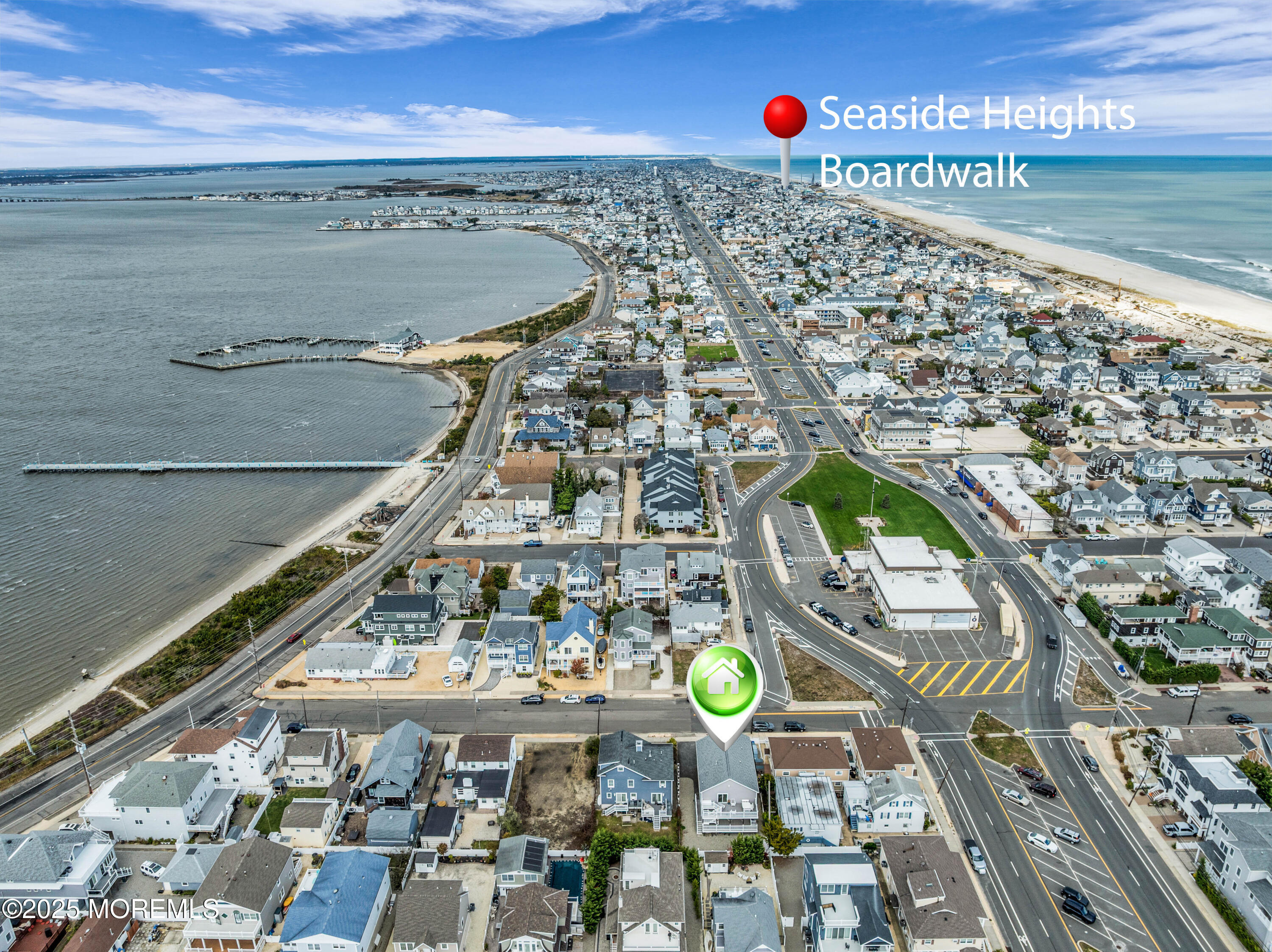 111 7th Avenue Seaside Park, NJ 08752 - Photo 5 of 46 an aerial view of a city