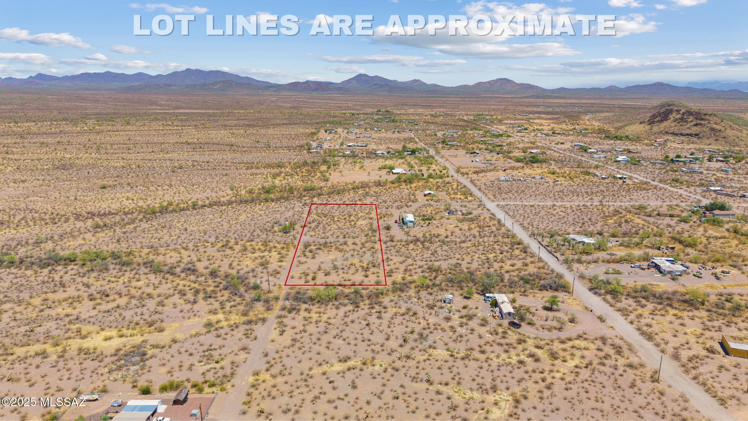 8538 South Fuller Road Tucson, AZ 85735 - Photo 2 of 15 4_8538 s fuller rd-003 lotlines