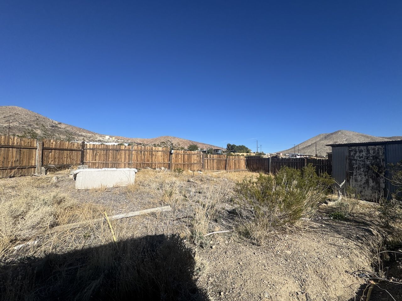 431 West Market Street Darwin, CA 93522 - Photo 19 of 22 Backyard