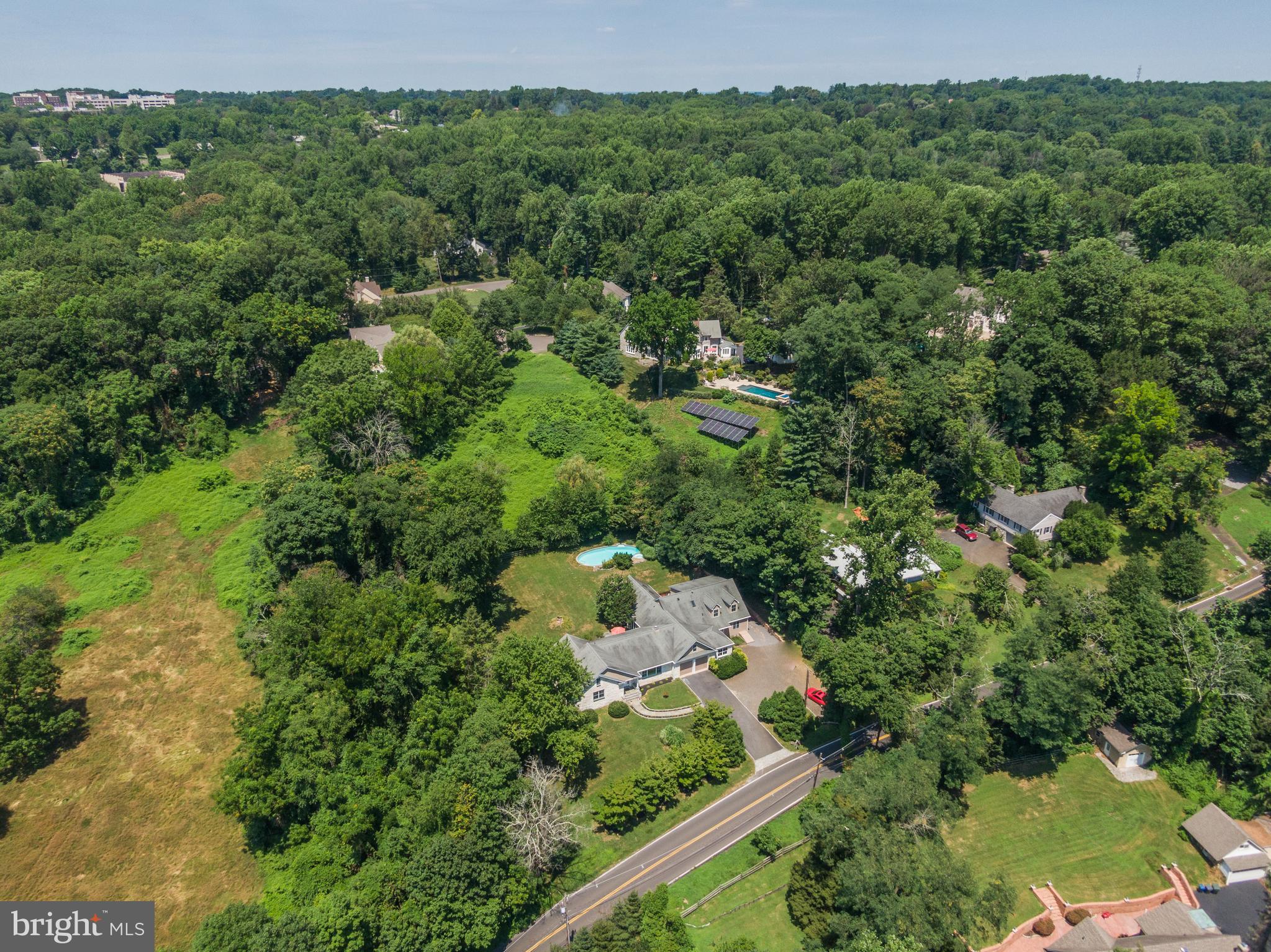 1340 Woodland Road Rydal, PA 19046 - Photo 1 of 59 Front Aerial Private Lot