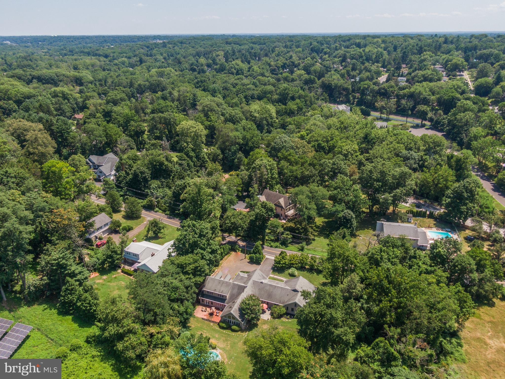 1340 Woodland Road Rydal, PA 19046 - Photo 5 of 59 Back Aerial Private Lot