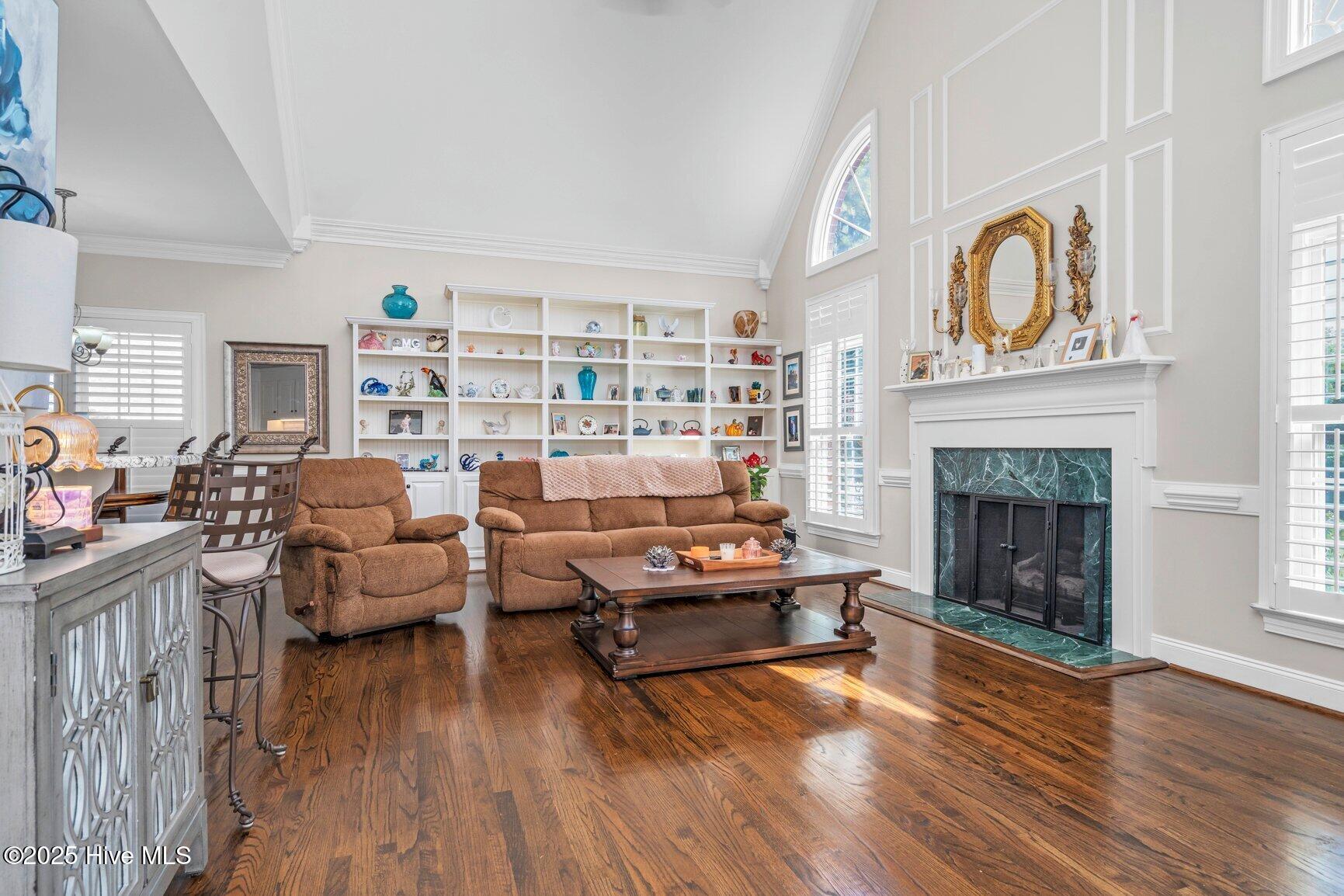 3209 Abbey Road Rocky Mount, NC 27804 - Photo 14 of 34 Gas fireplace + built-ins