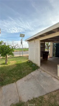 a view of a big room with wooden fence