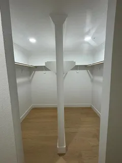 wooden floor in a bathroom