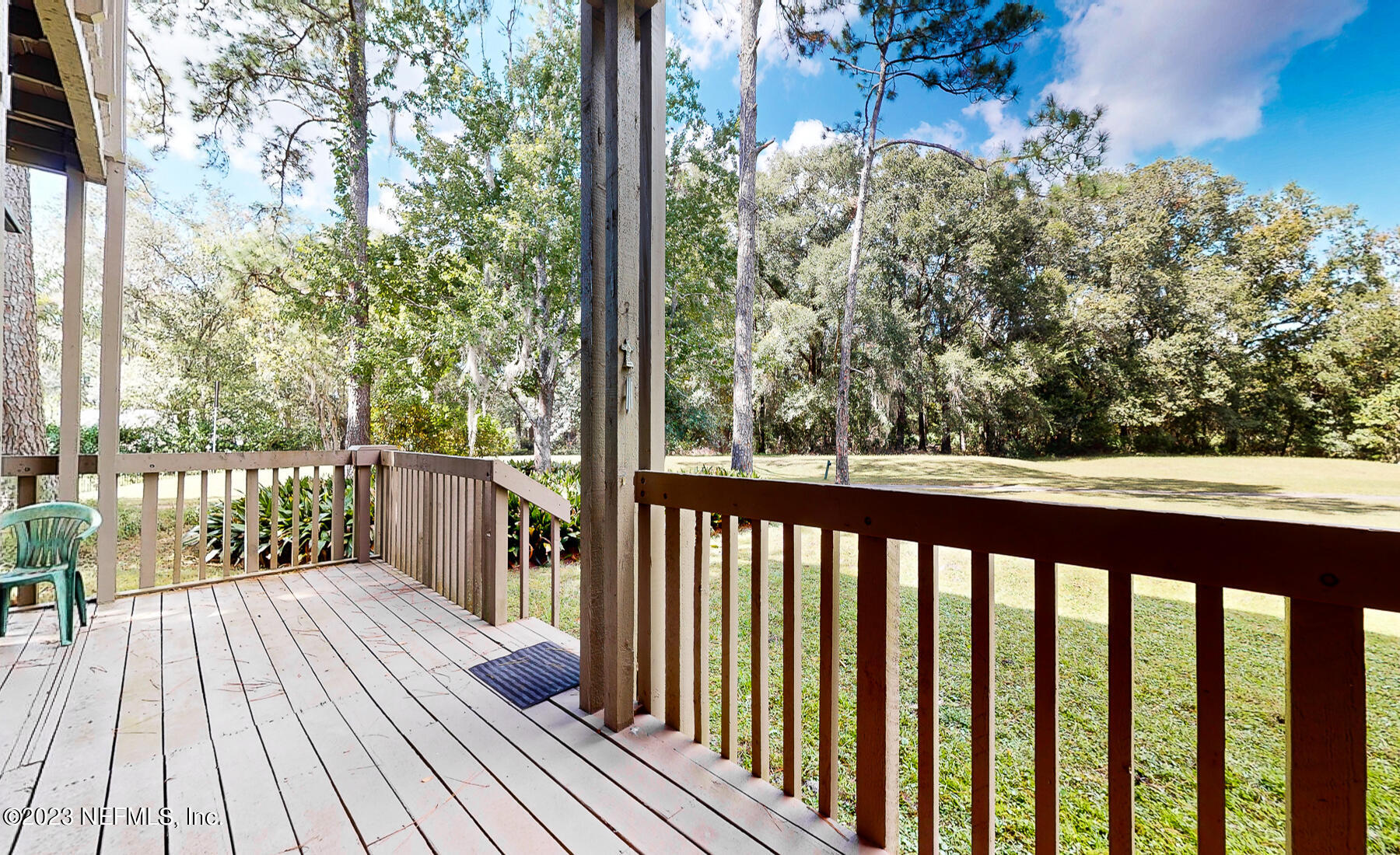 2910 Ravines Road, Unit 1102 Middleburg, FL 32068 - Photo 22 of 43 a view of balcony with wooden floor