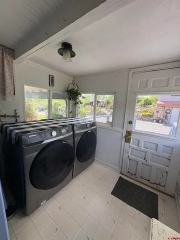 a view of a door of the house