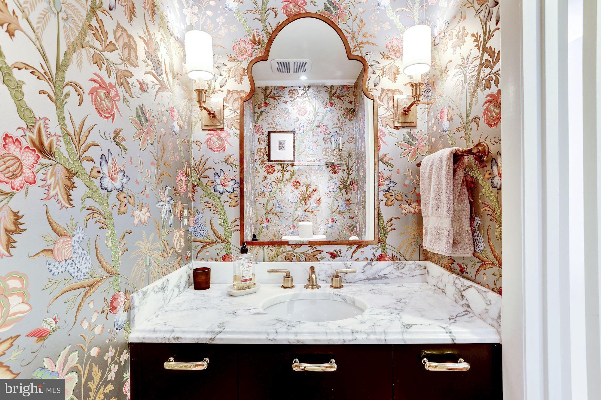 2744 Rittenhouse Street Northwest Washington, DC 20015 - Photo 20 of 46 Main Level Powder Room
