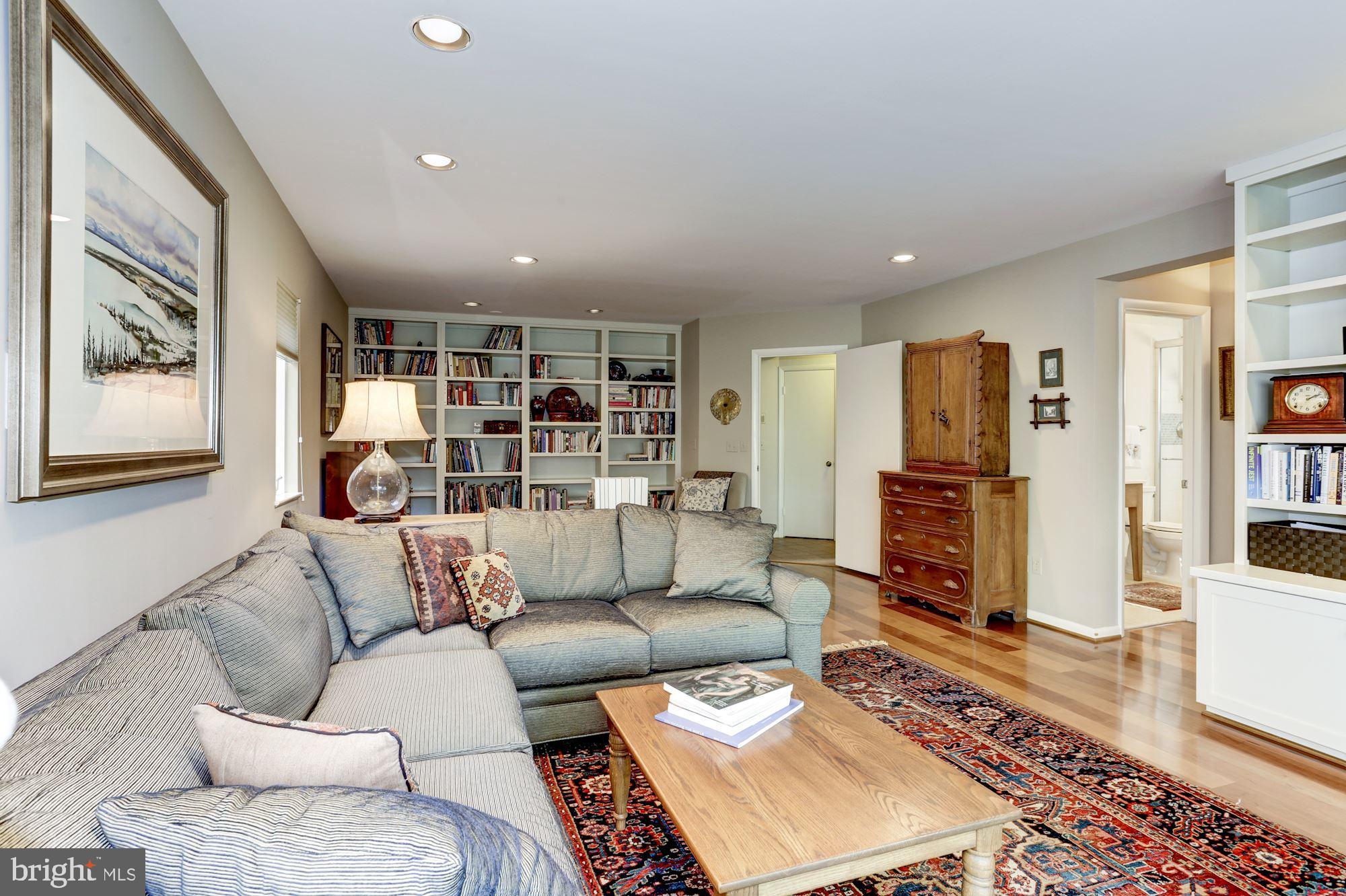 2744 Rittenhouse Street Northwest Washington, DC 20015 - Photo 37 of 46 Rec Room View to Garage
