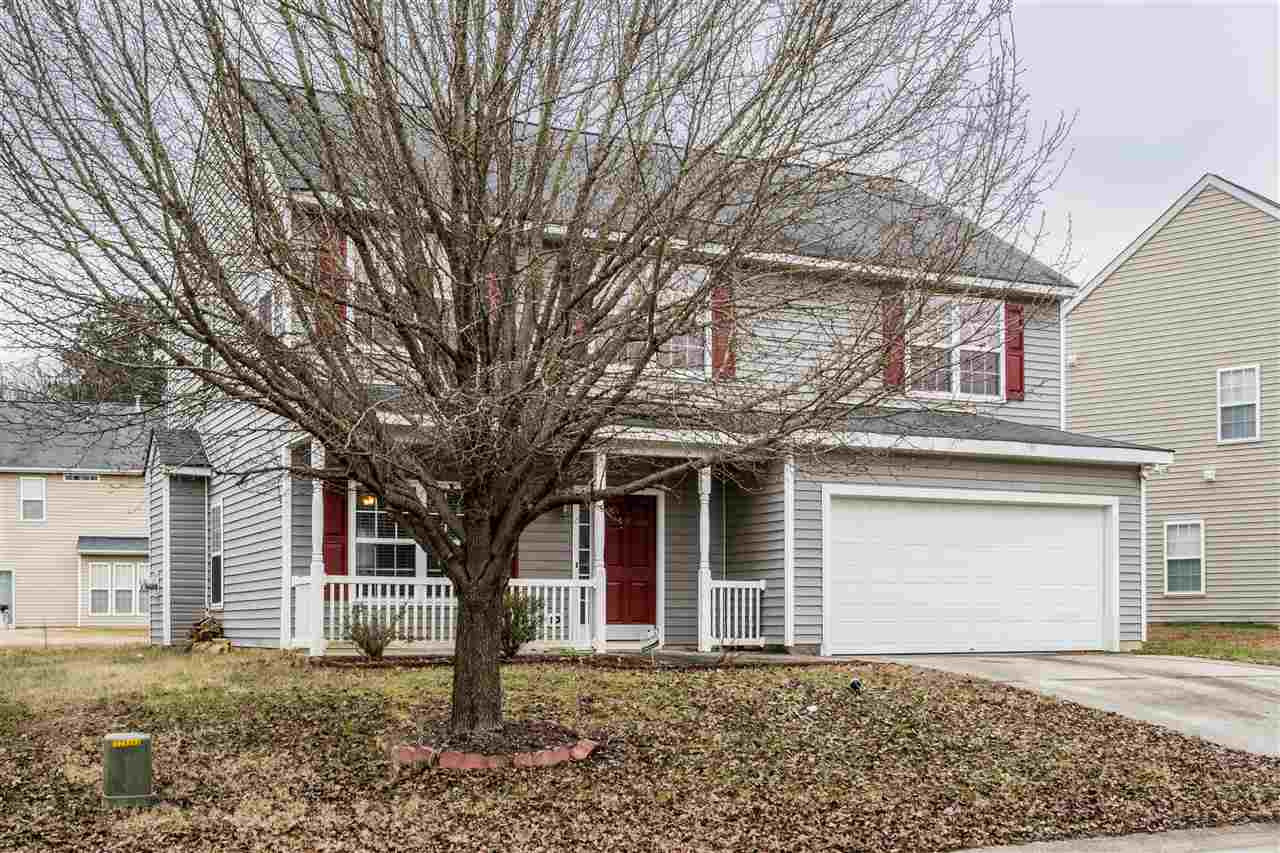 3130 Rendezvous Drive Raleigh, NC 27610 - Photo 3 of 22 a front view of a house with garden