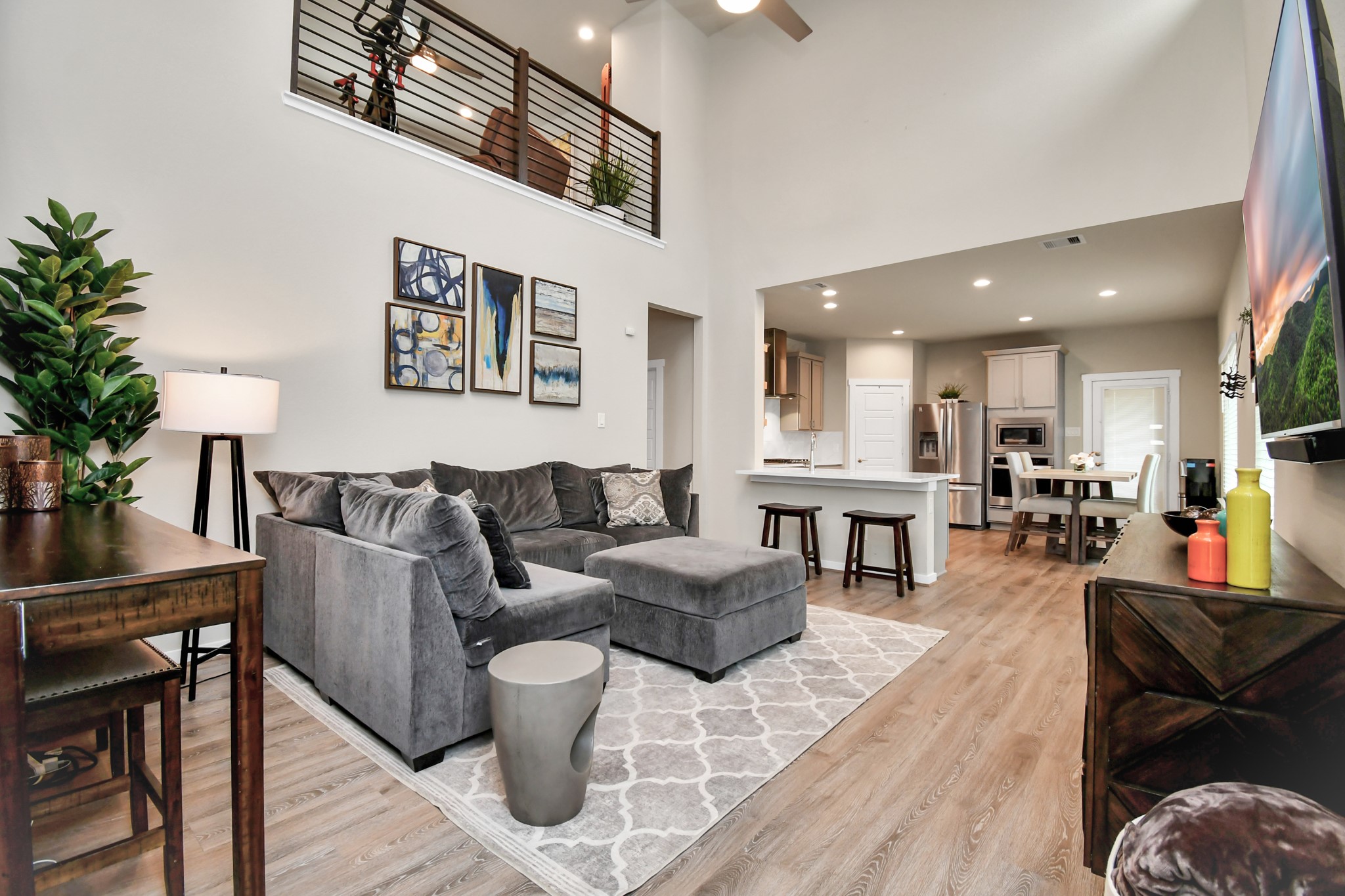 12505 Walmgate Court Houston, TX 77047 - Photo 31 of 31 This open concept floor plan extends seamlessly to the kitchen and dining space