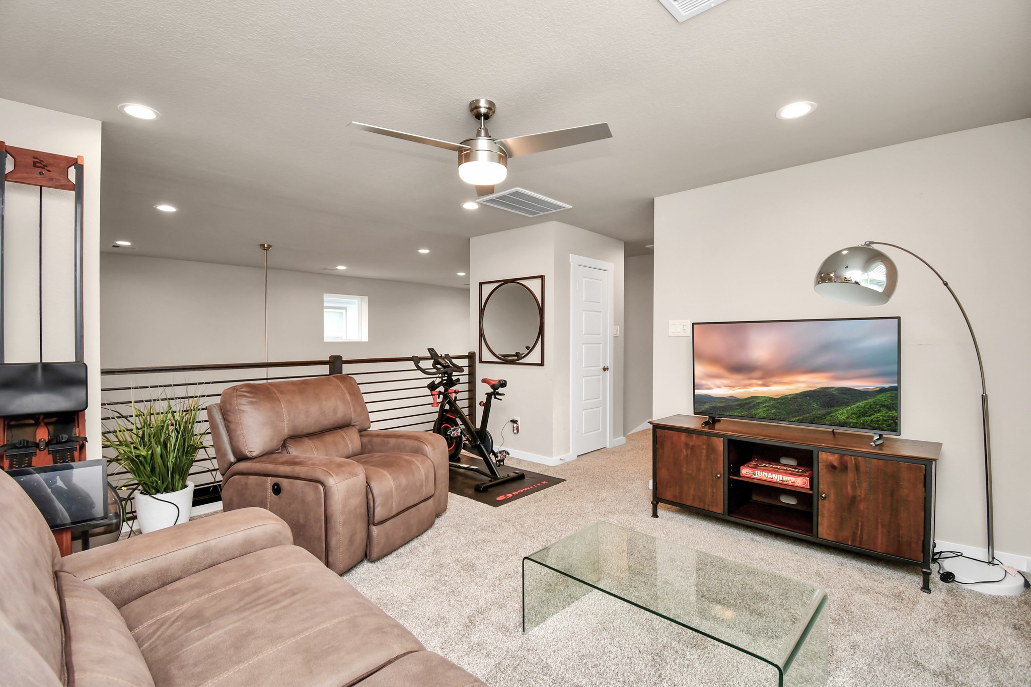 12505 Walmgate Court Houston, TX 77047 - Photo 21 of 31 View of the upstairs game room, great for entertaining or enjoying a night in