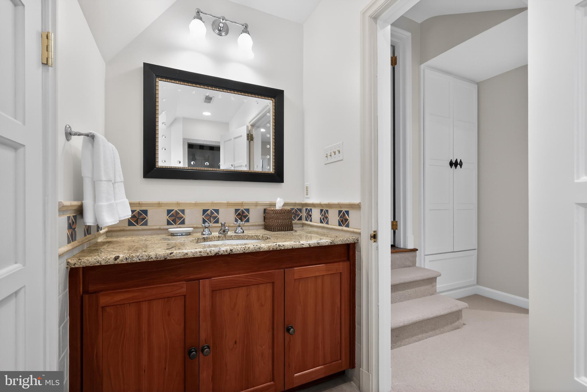56 Tunbridge Road Haverford, PA 19041 - Photo 39 of 60 Hall Full Bath w/Shower Servicing Bedrms #4 & #5