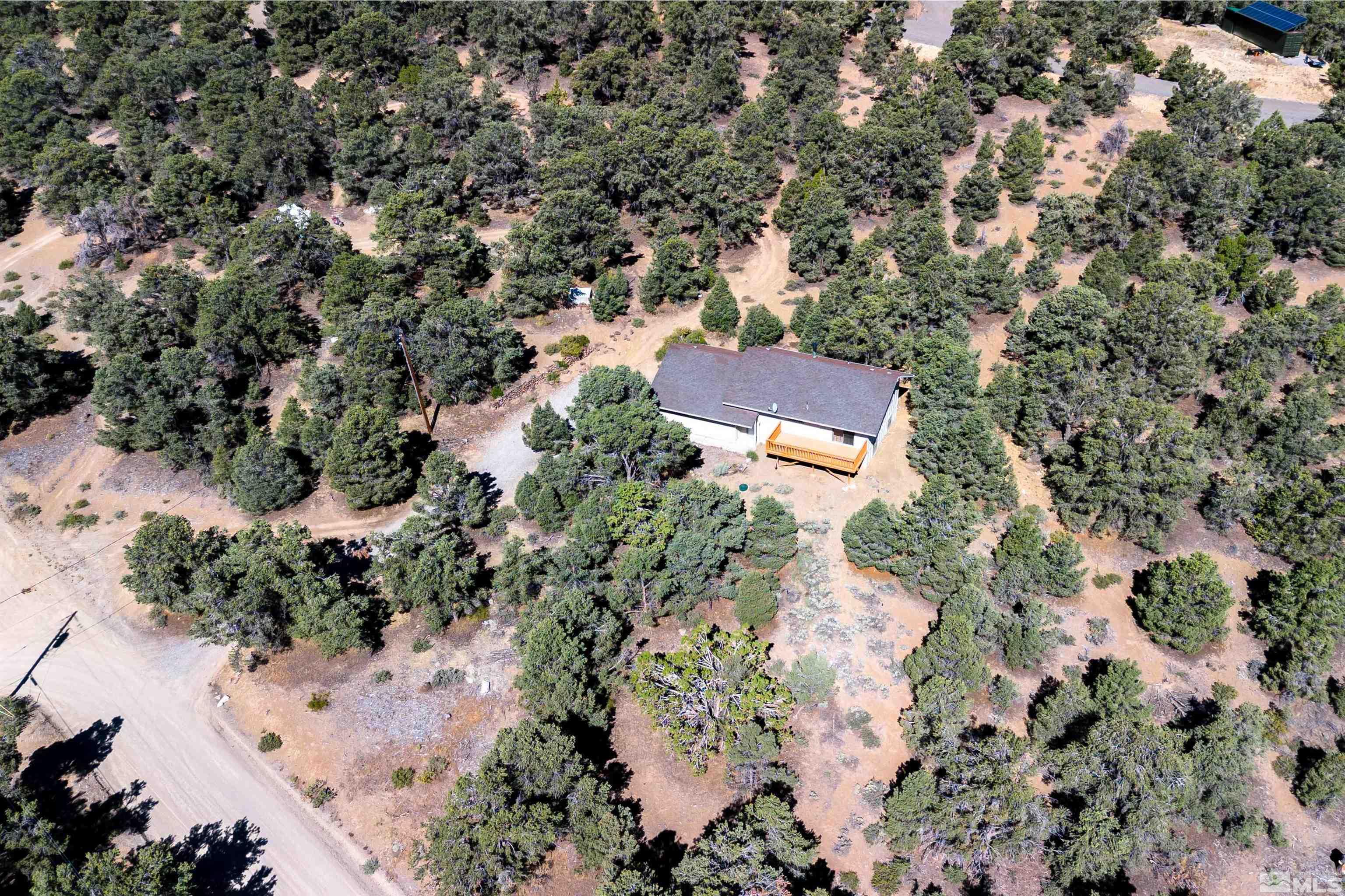 1960 Silverado Road Reno, NV 89521 - Photo 37 of 39 an aerial view of a house with a yard
