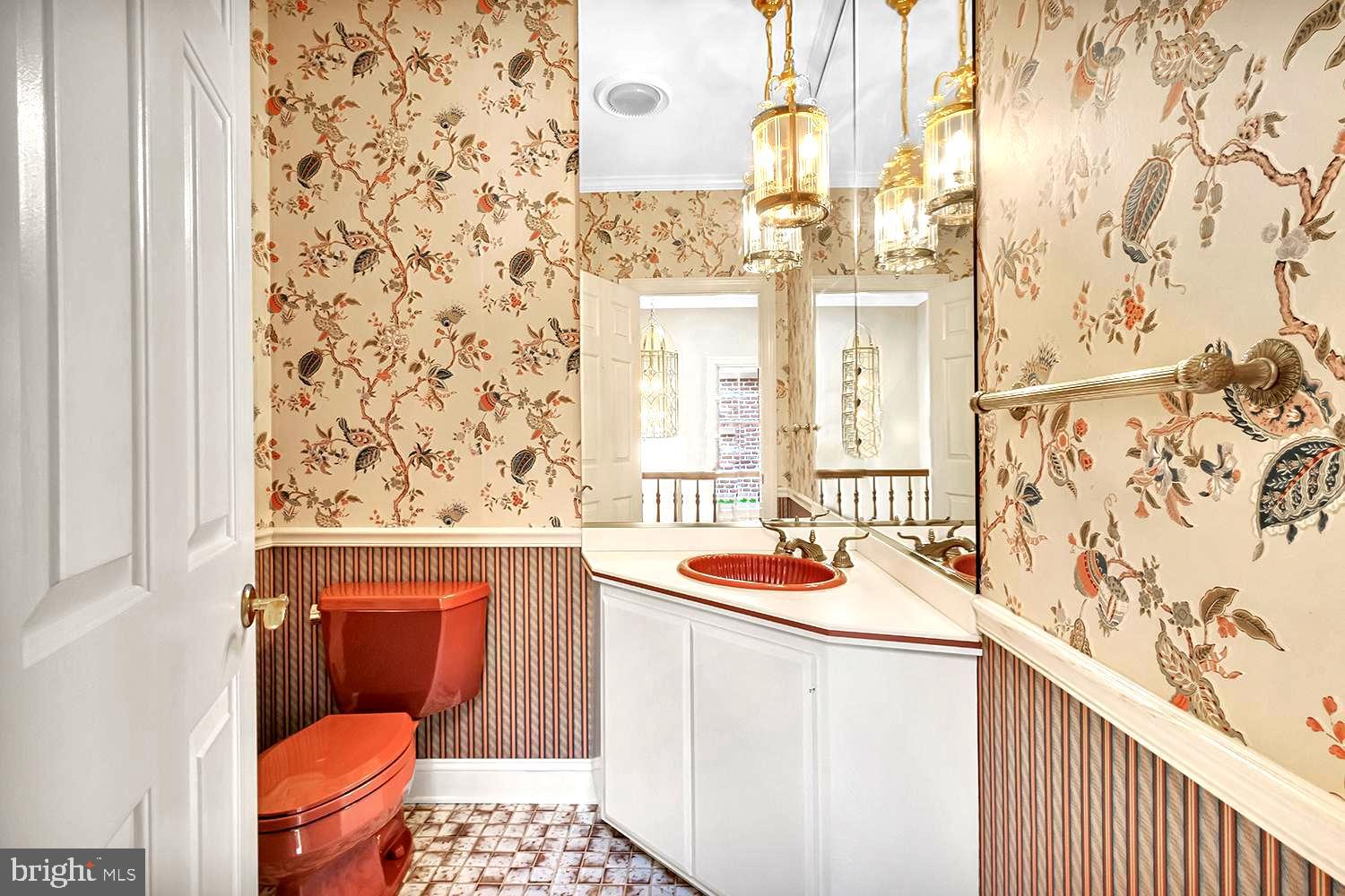 1070 South River Landing Road Edgewater, MD 21037 - Photo 20 of 64 Convenient Guest/ Half Bath w/Chair Rail