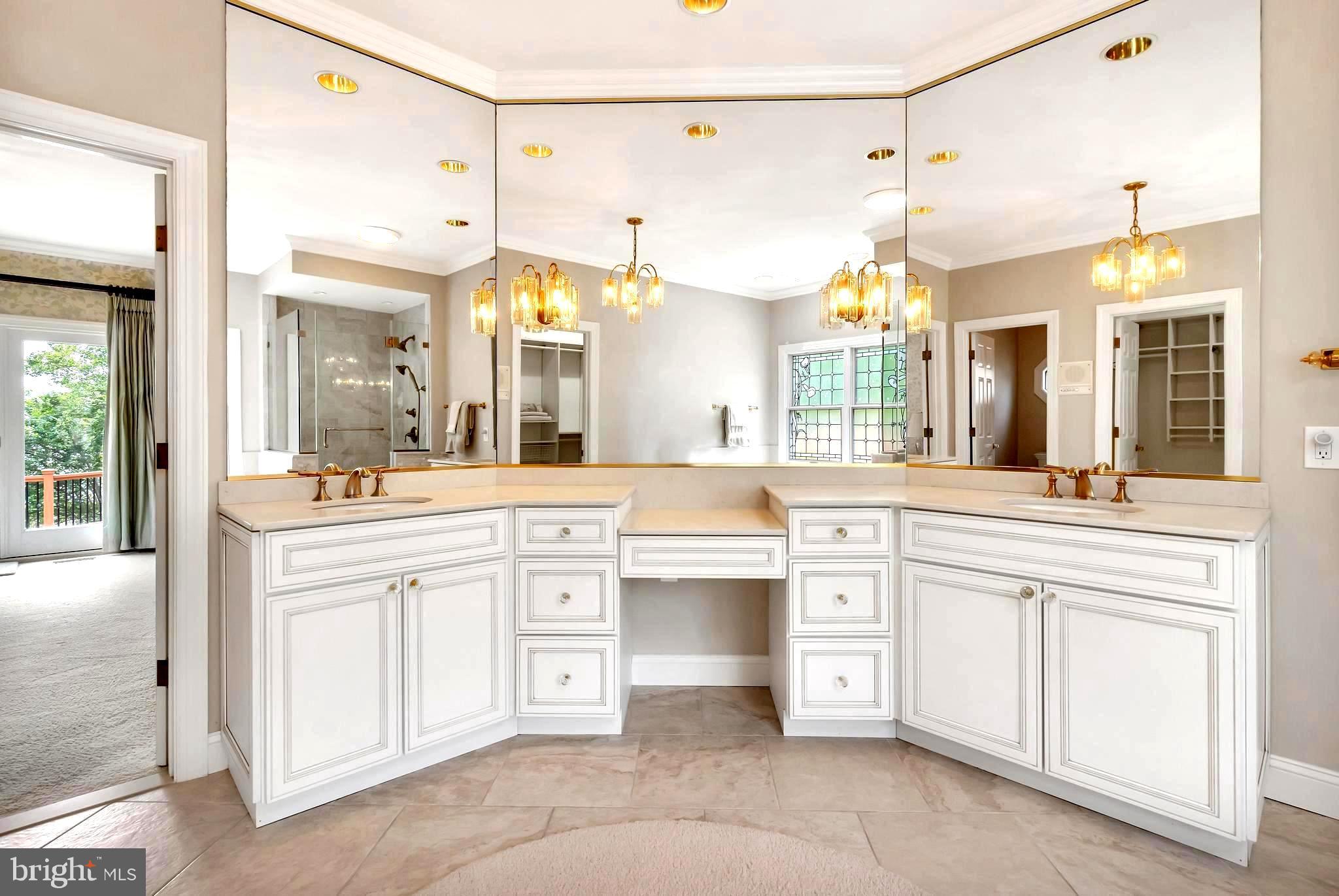 1070 South River Landing Road Edgewater, MD 21037 - Photo 37 of 64 Luxury Primary Bath with Dual Vanities