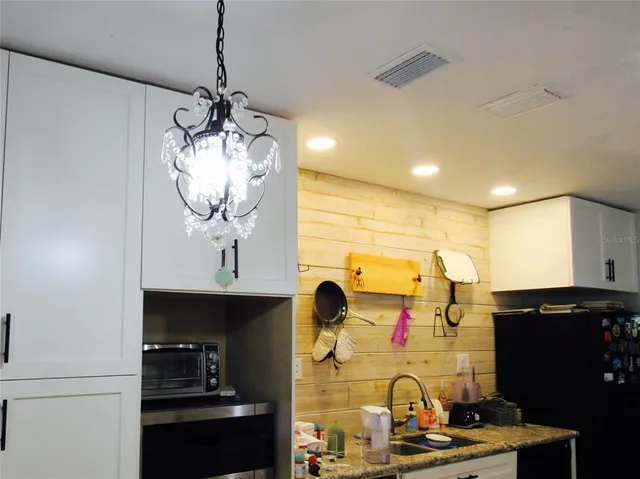 a room with musical instruments