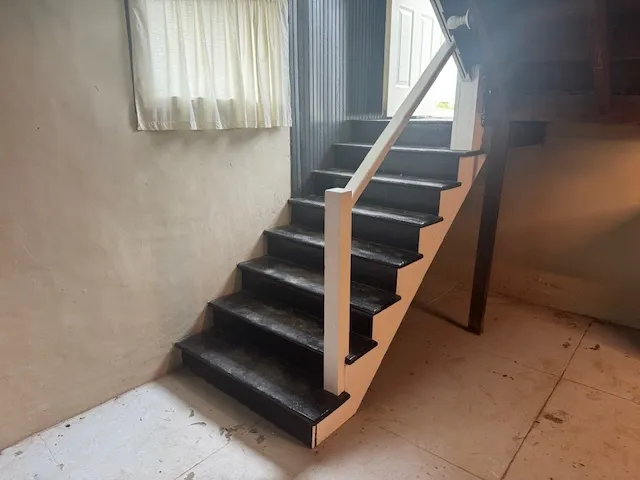a view of wooden floor in a room