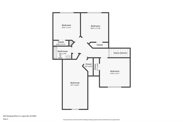 $350,000 | 3810 Weeping Willow Lane, Loganville, GA 30052
