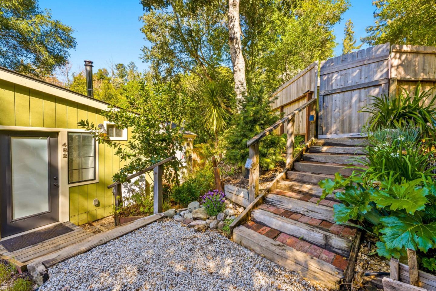 482 Riverview Drive Boulder Creek, CA 95006 - Photo 2 of 27 a view of a house with a yard