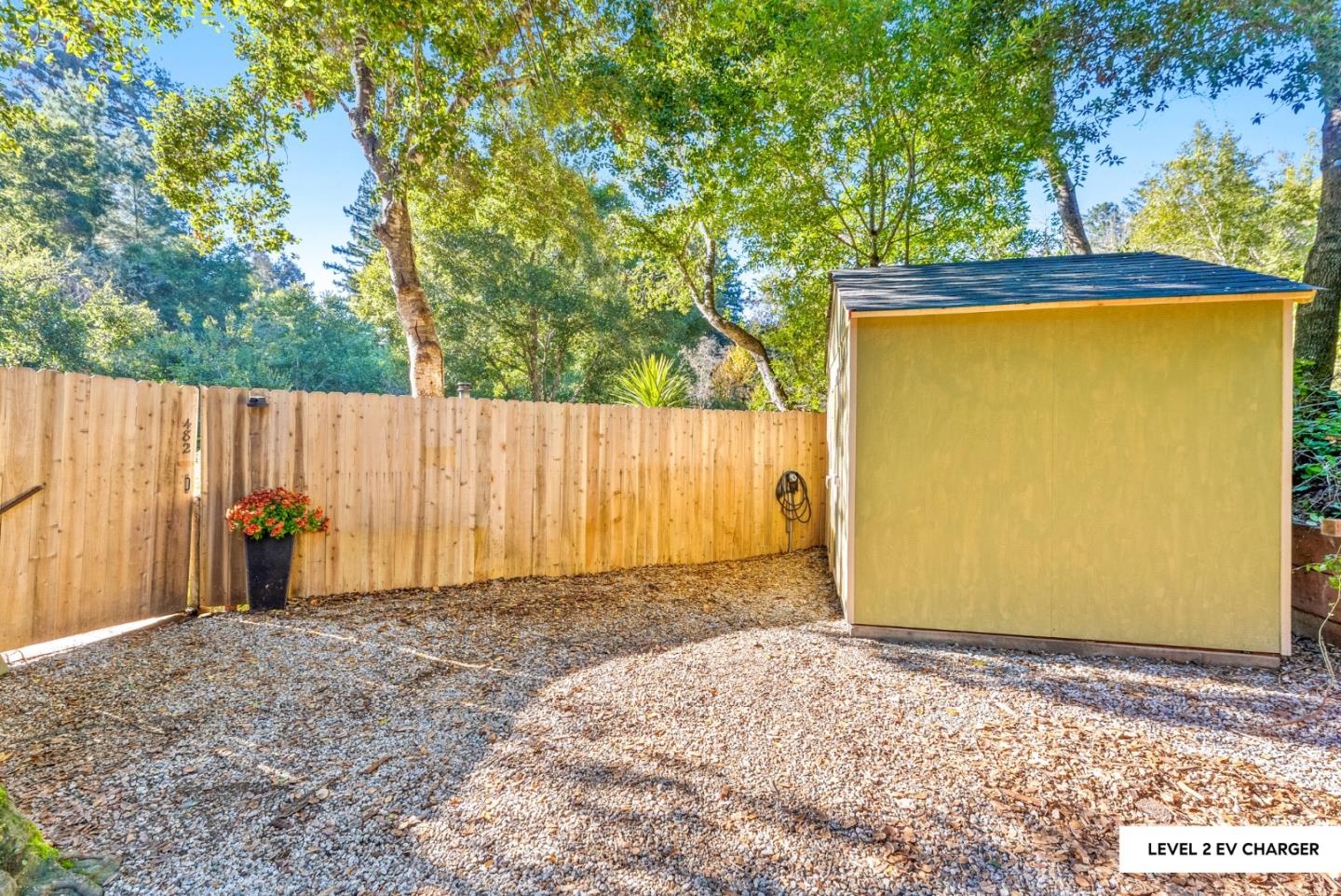 482 Riverview Drive Boulder Creek, CA 95006 - Photo 25 of 27 a view of backyard with tree