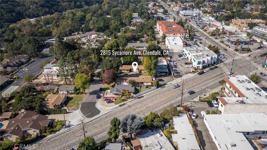 2815-2819 Sycamore Avenue La Crescenta, CA 91214 - Photo 14 of 15 an aerial view of a city