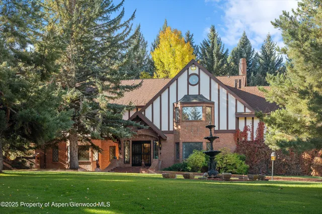 a living room with furniture a fireplace and a chandelier