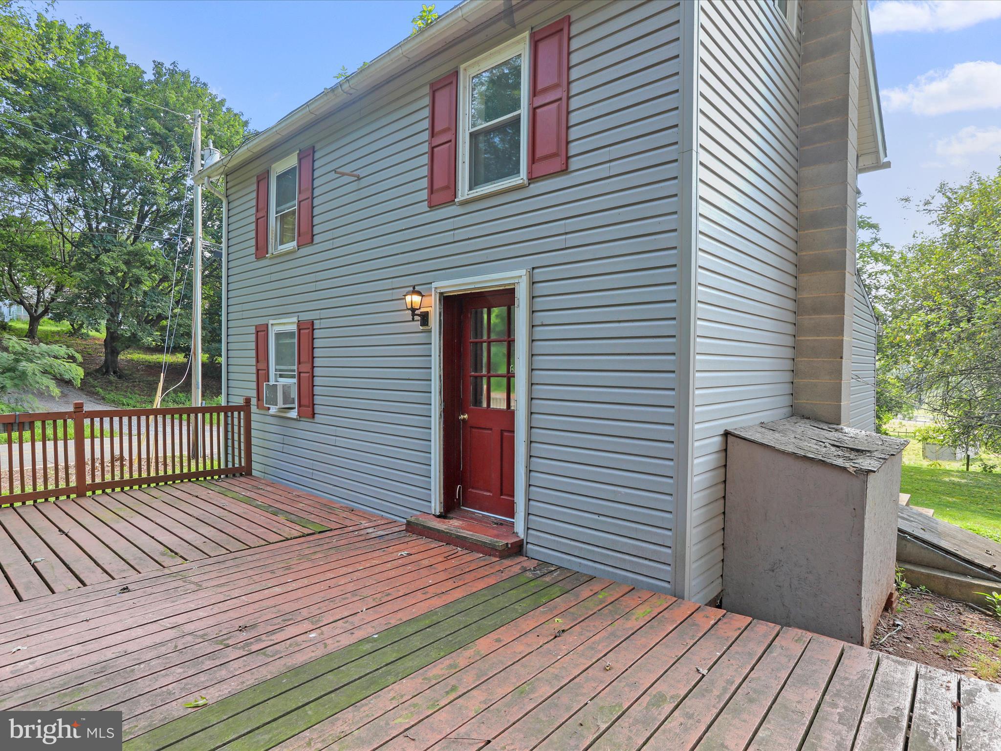 11856 Nicholson Road Keymar, MD 21757 - Photo 22 of 31 a view of a wooden deck