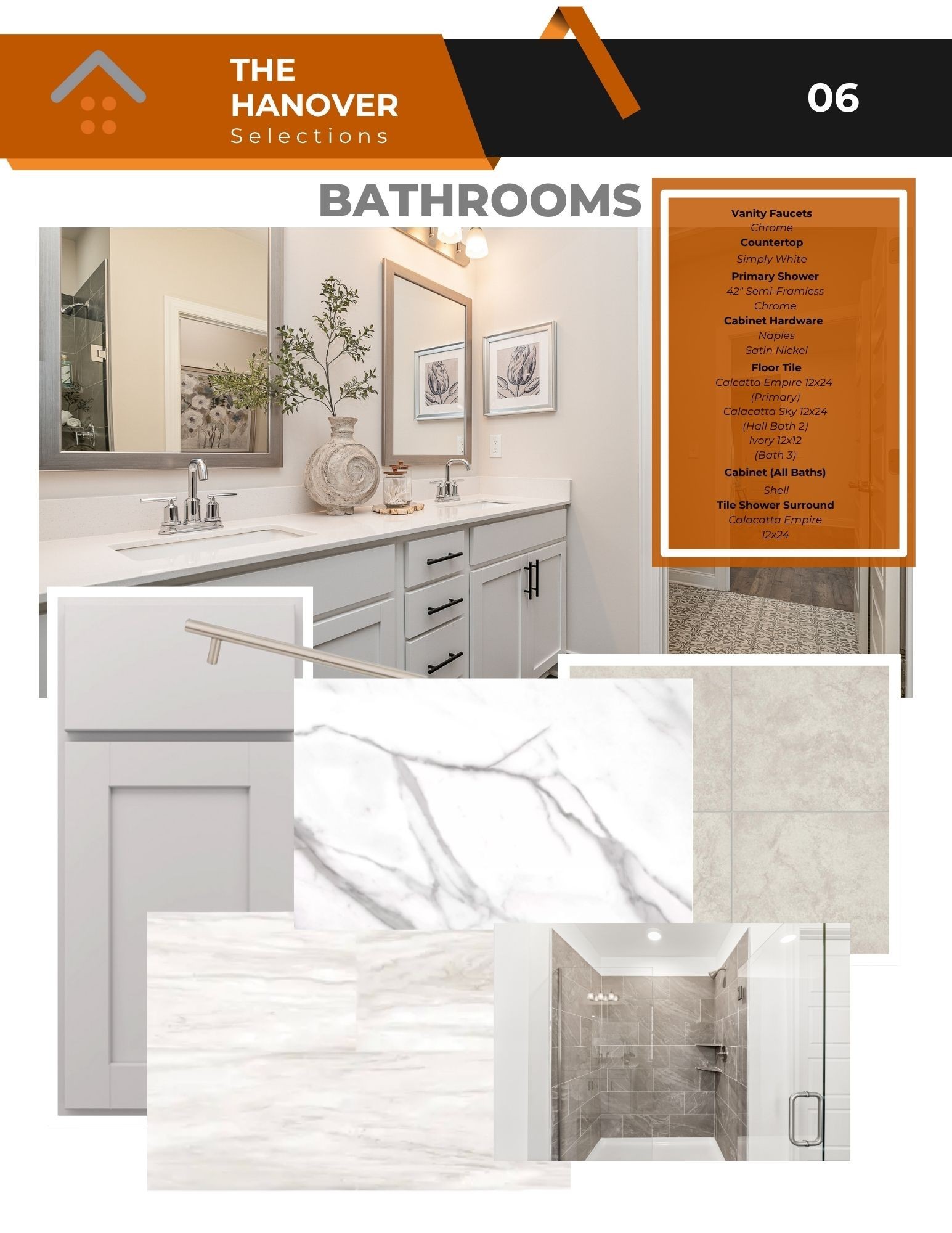 1073 Wrights Mill Road, Unit H7 Spring Hill, TN 37174 - Photo 41 of 43 a bathroom with a sink vanity granite and a mirror