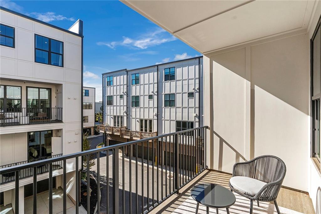 230 New Street, Unit 1201 Decatur, GA 30030 - Photo 14 of 29 a view of a balcony