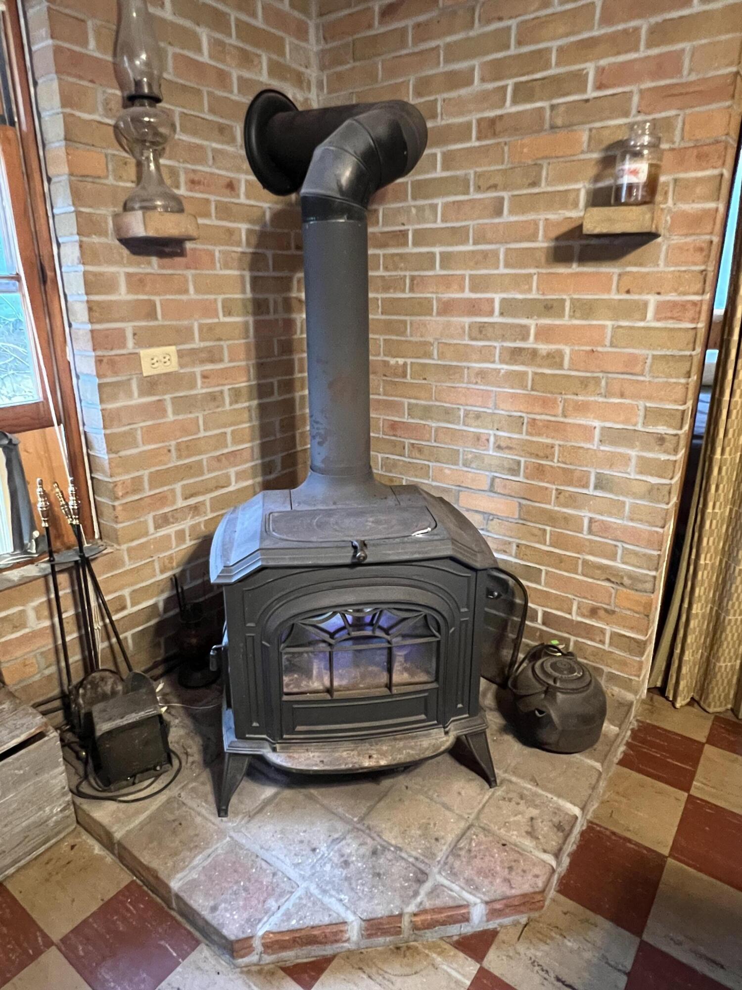 4066 Palmer Road Luzerne, MI 48636 - Photo 11 of 13 Vermont Casting Wood Stove