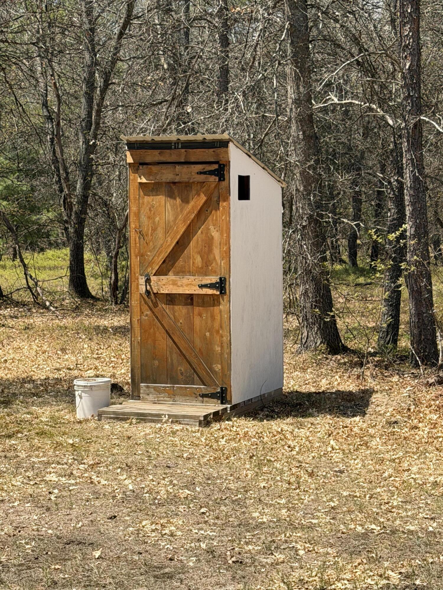 4066 Palmer Road Luzerne, MI 48636 - Photo 12 of 13 Outhouse