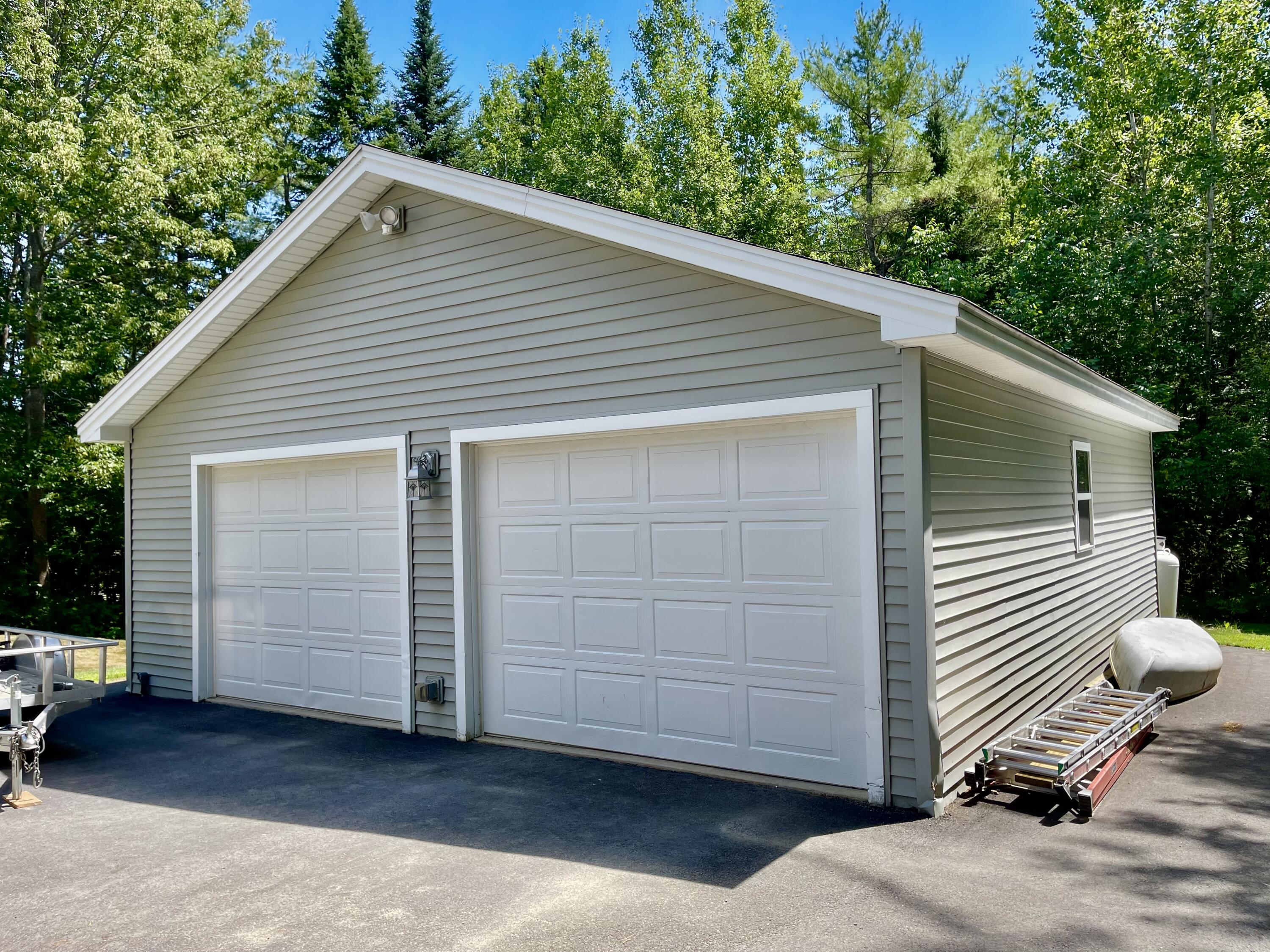 87 New Boston Road Hermon, ME 04401 - Photo 3 of 74 Heated Two-Car Garage