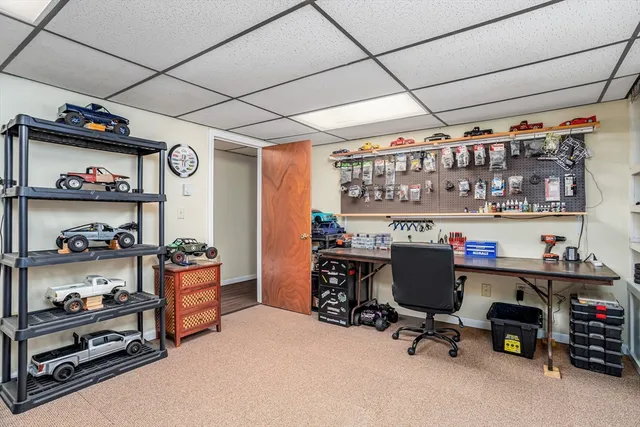 a view of workspace with furniture