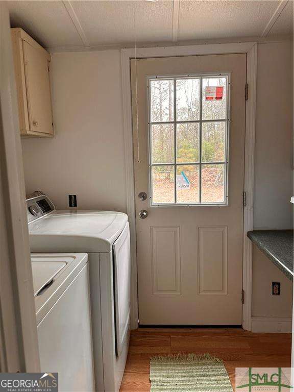 219 John Carter Road Bloomingdale, GA 31302 - Photo 8 of 28 a view of storage and utility room with washer and dryer