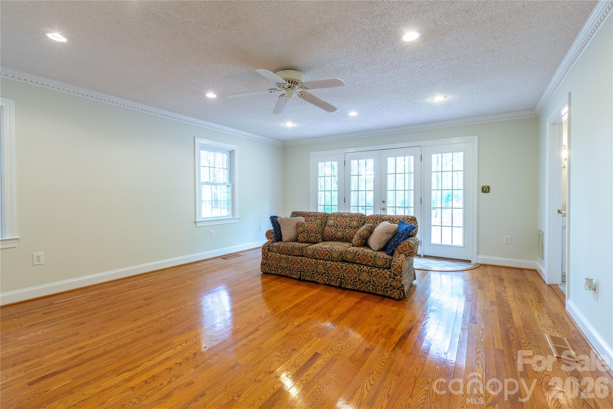 1224 Loop Road Hookerton, NC 28538 - Photo 6 of 47 a living room with furniture and a wooden floor