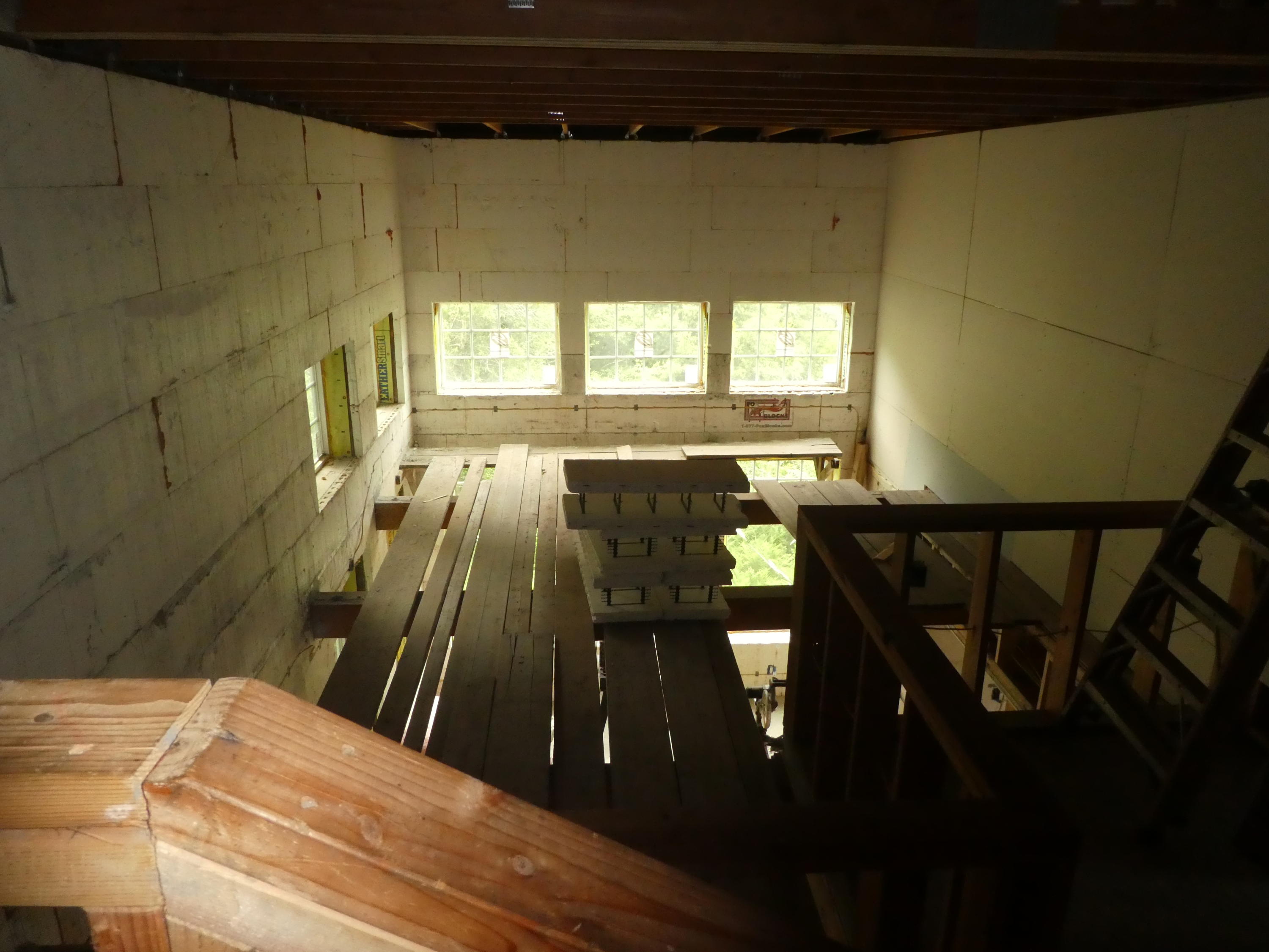844 Spring Road Shelter Cove, CA 95589 - Photo 25 of 43 Looking down on Great room from first floor.