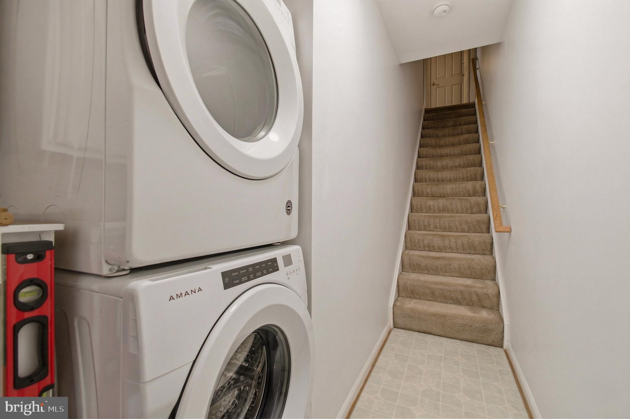 1212 Needham Court Crofton, MD 21114 - Photo 43 of 47 a view of a storage & utility room with washer and dryer