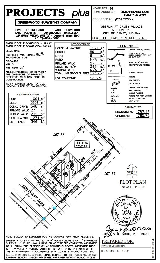 7505 Firecrest Lane Camby, IN 46113 - Photo 40 of 46