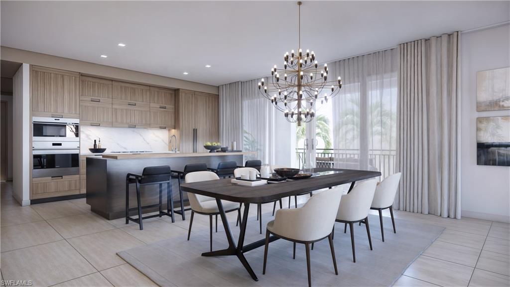 1301 3rd Avenue South, Unit PHW Naples, FL 34102 - Photo 18 of 29 a view of a dining room with furniture and window
