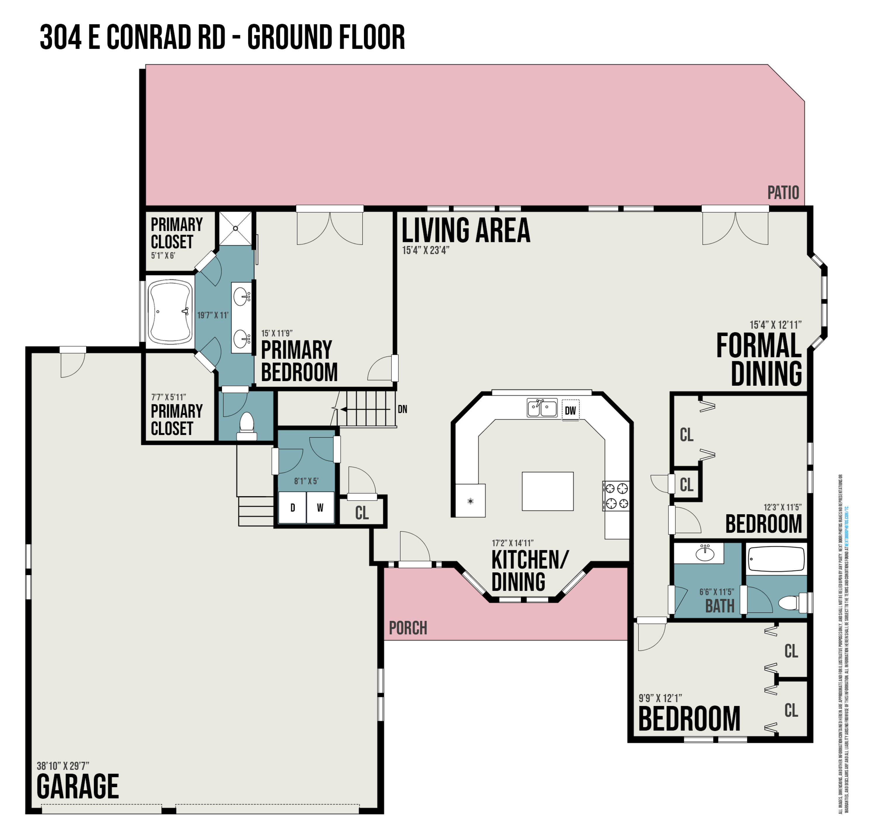 304 East Conrad Road Scottville, MI 49454 - Photo 3 of 26 Ground Floor