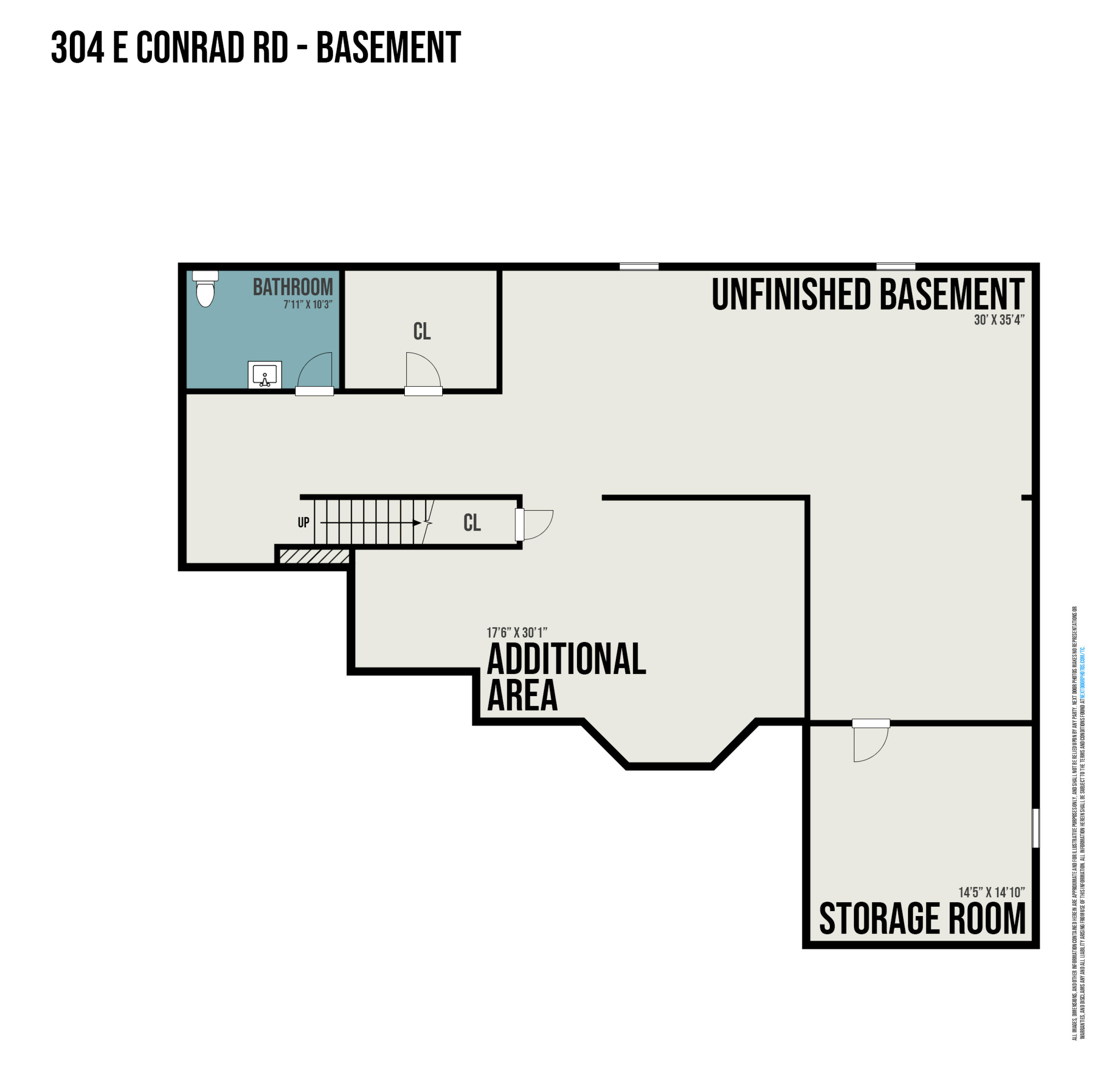 304 East Conrad Road Scottville, MI 49454 - Photo 4 of 26 Basement